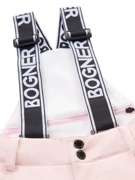 Spodnie narciarskie dziecięce Bogner różowe