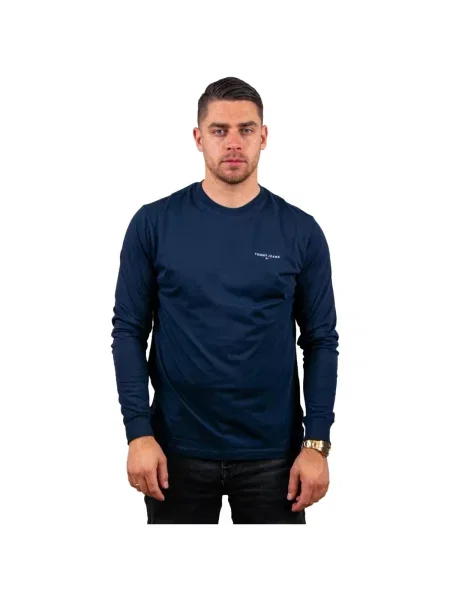 Tričko Tommy Jeans modrá