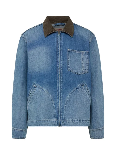 LEVI'S ® Přechodná bunda džínovina / tmavě hnědá modrá