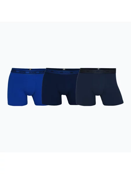 Boxeri termoactivi pentru bărbați Dovre Tights 3 pack blue albastru