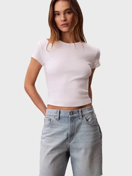 Джинсовые шорты Calvin Klein Jeans голубые