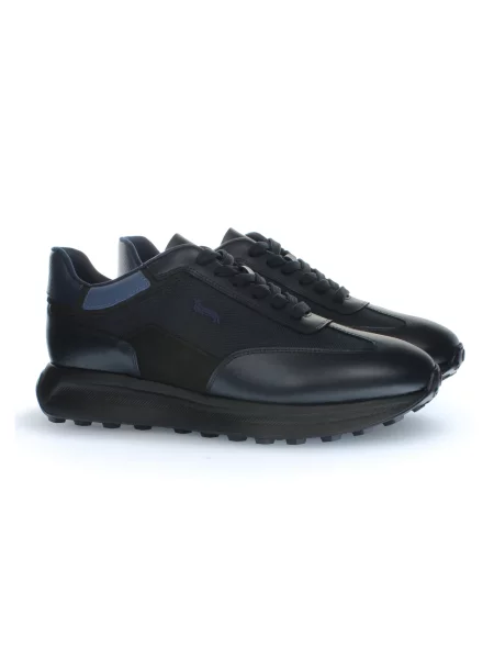 Sneakersy Harmont & Blaine niebieskie