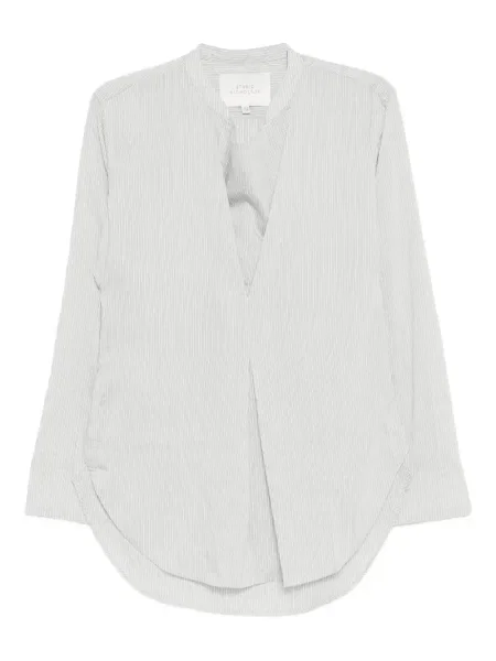 Top Studio Nicholson cu dungi alb