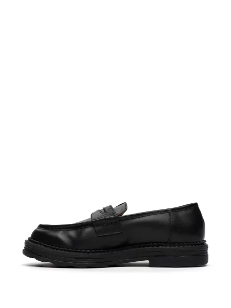 Pantofi loafer General Scale. din piele negru