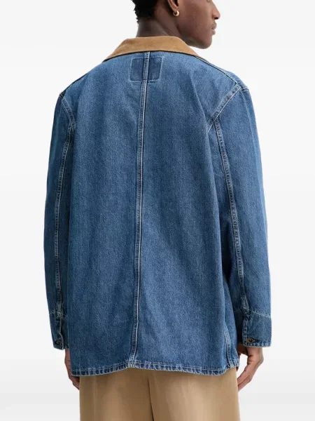 Blugi cu picior larg Levi's® de catifea cord albastru