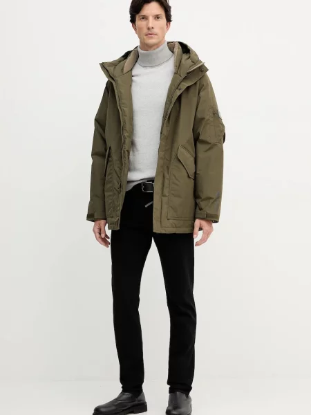 Tommy Hilfiger geacă de puf verde