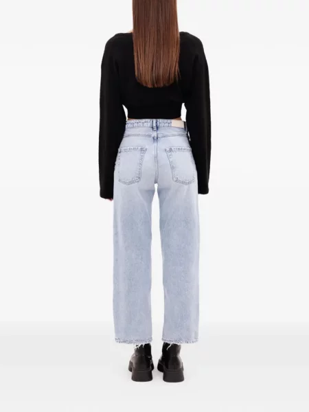 Blugi Icon Denim cu 5 buzunare albastru