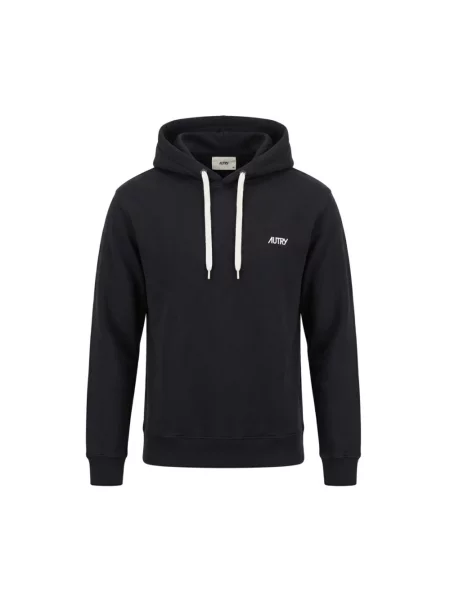 Bluza z kapturem Autry z kapturem czarna