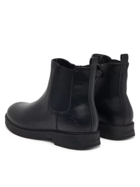 Škornji Calvin Klein Chelsea Boot D črna