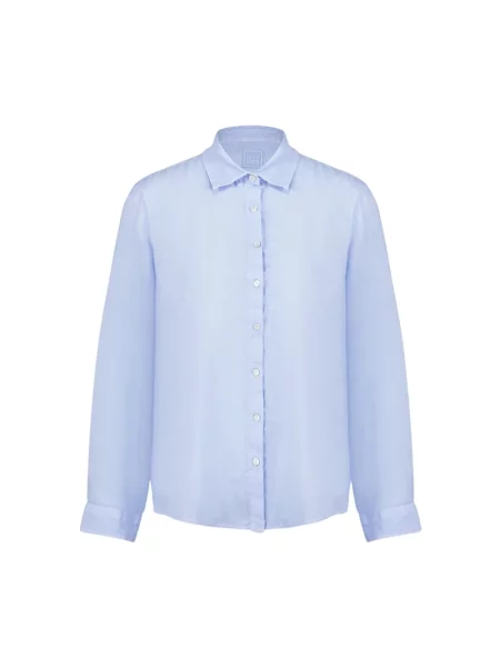 Koszula 120% Lino niebieska