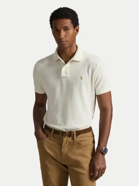 Polo Ralph Lauren Tričko koňaková biela