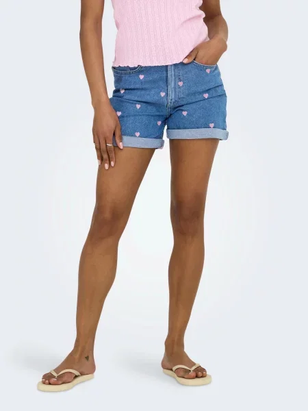 ONLY Jeans ONLHUSH denim / roz albastru