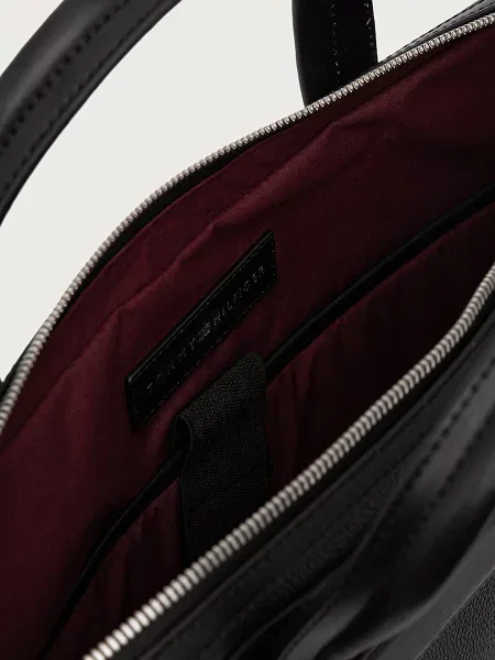 Tommy Hilfiger чанта мъжка от кожа черно