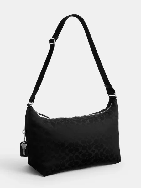 Coach torba materiałowa Leo Crossbody czarna