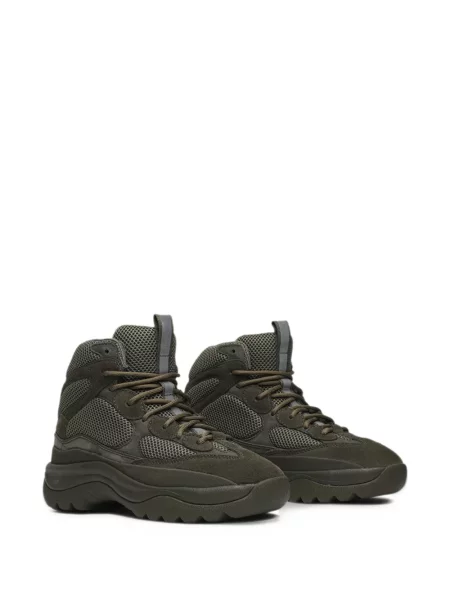 Szarvasbőr sneaker Adidas Yeezy zöld