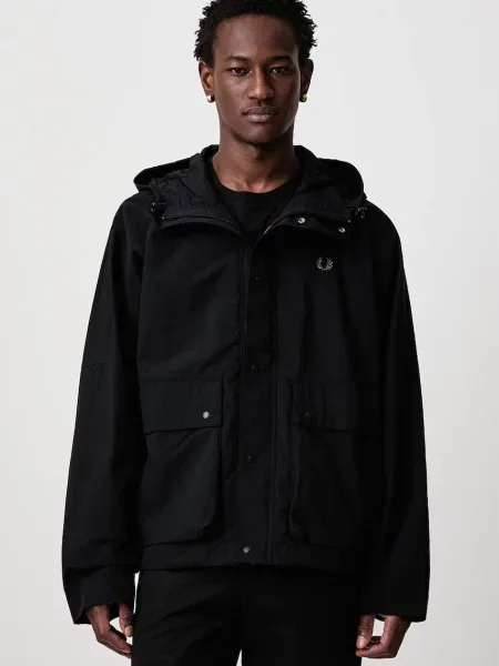 Fred Perry kurtka czarna