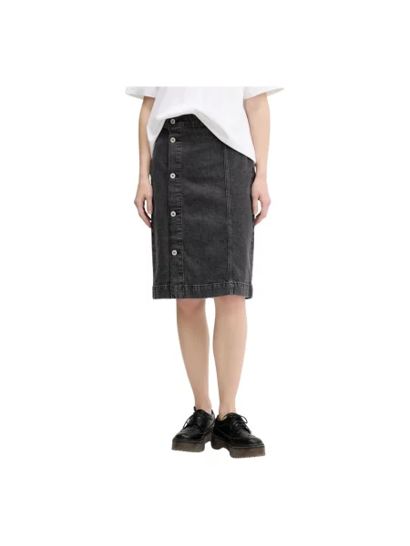 Spódnica mini Karl Lagerfeld szara
