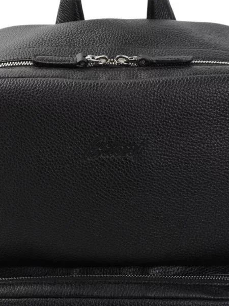 Rucsac Brioni din piele negru
