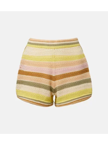 Pantaloni scurți Zimmermann cu dungi