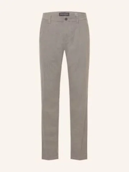 Marc O'polo Chino Kalhoty Stig Jogger Shaped Fit hnědá