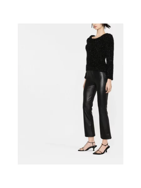 Sweter Alberta Ferretti wełniany czarny