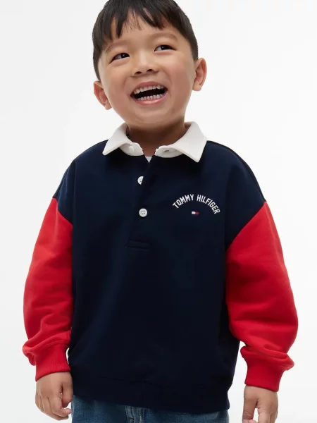 Tricou polo copii Tommy Hilfiger