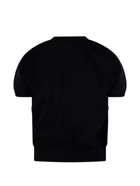 Top Nude tricotate negru