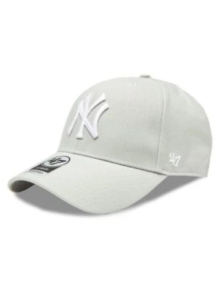 47 Brand Šilterica MLB New York Yankees MVP SNAPBACK Siva bijela