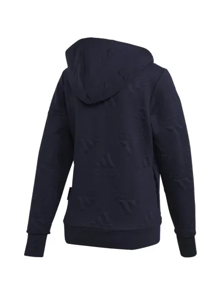 Pruhované krajkové pruhované tričko Adidas s vázáním šedé