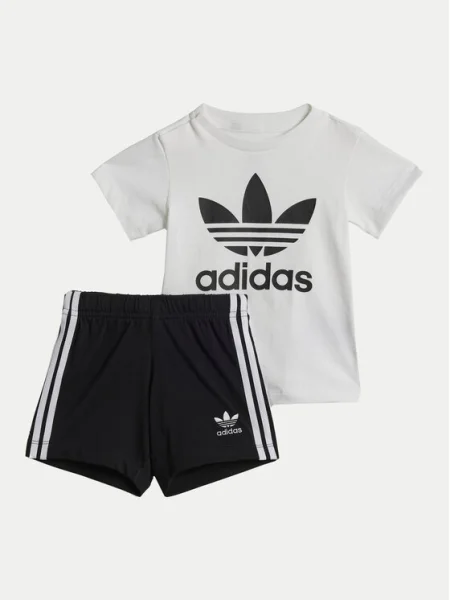 Adidas Set tricou și pantaloni scurți negru