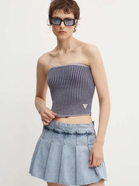 Топ Guess Originals тъмносиньо