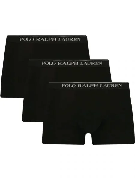 POLO RALPH LAUREN 3 db-os boxeralsó szett fekete