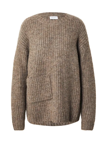 VERSTIQUE Sweater majica taupe siva