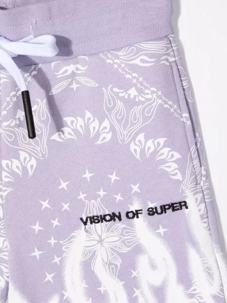 Szorty dziecięce Vision Of Super fioletowe