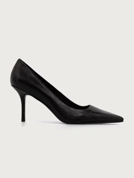 Answear.LAB pantofi cu stiletto din piele negru