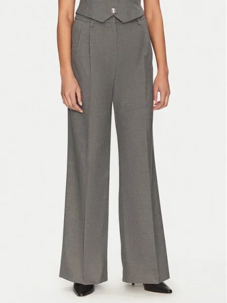 Morgan Palazzo nadrágok Wide Leg szürke