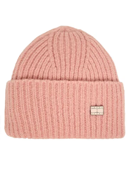 Căciulă Tommy Hilfiger Elevated Heritage roz
