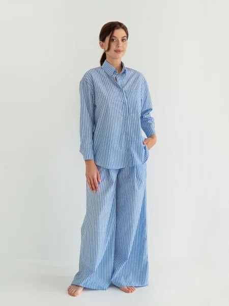 Сорочка FORLY блакитний