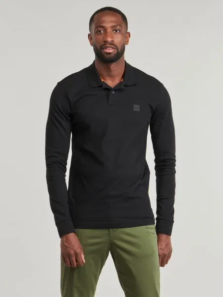 Tricou polo Boss negru
