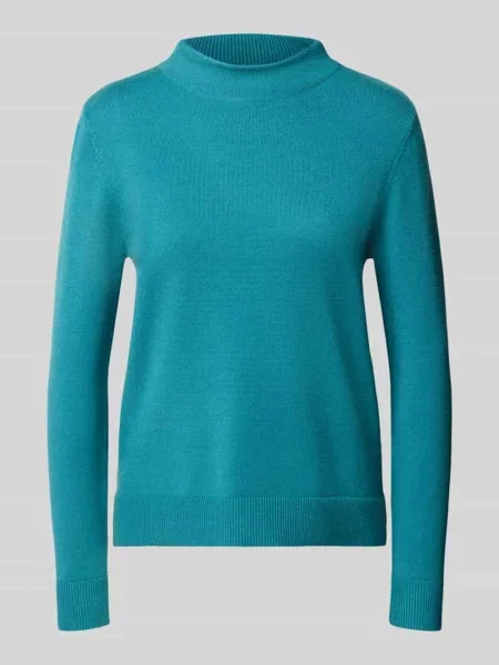 Sweter o kroju regular fit z mieszanki model NOS AUGUST' Betty Barclay
