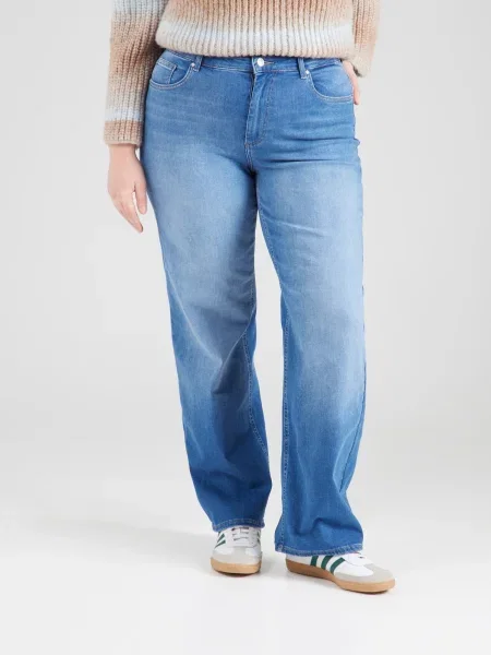 ONLY Carmakoma Jeans CARWILLY' albastru