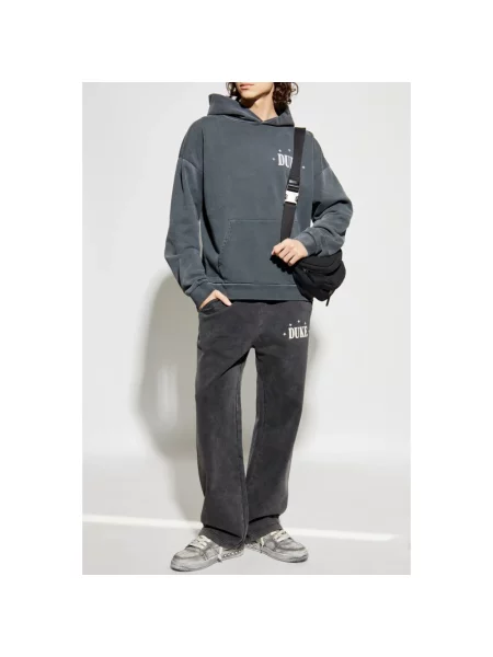 Bluza Duke + Dexter z logo szara