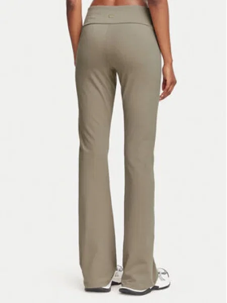 Emporio Armani Leggings Flare Fit bézs