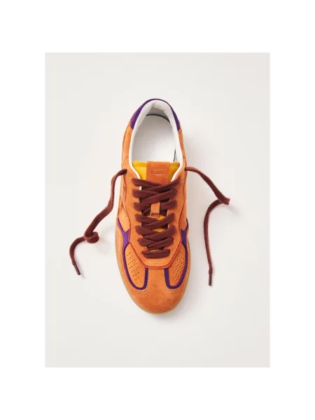 Sneakersy Alohas zamszowe pomarańczowe