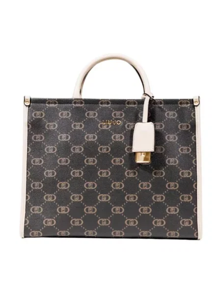 Shopperka Liu Jo skórzana czarna