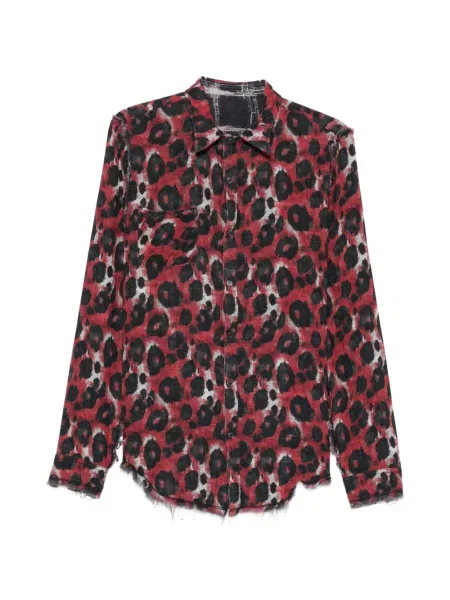 Koszula R13 w kratkę czarna