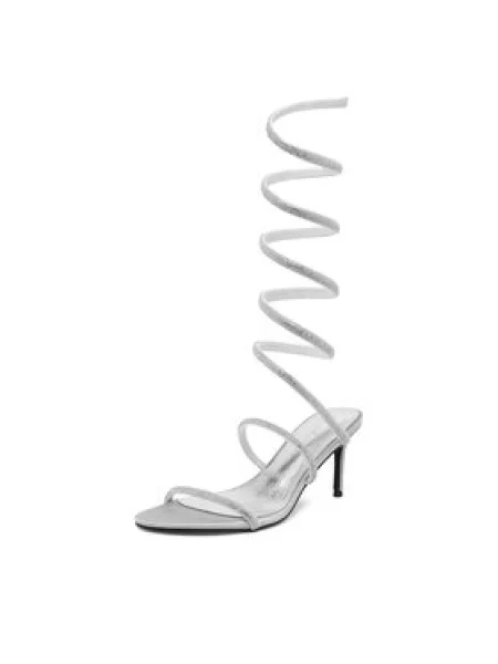 Juicy Couture Sandali 01 Srebrna