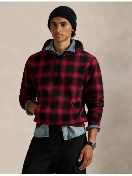 POLO RALPH LAUREN Căptușită hanorac roșu
