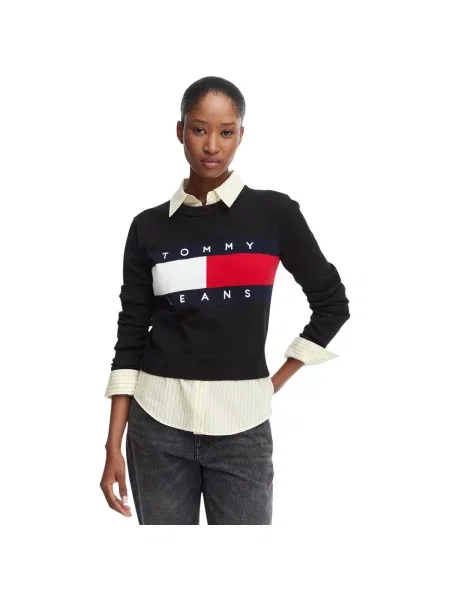 Pulover Tommy Hilfiger negru