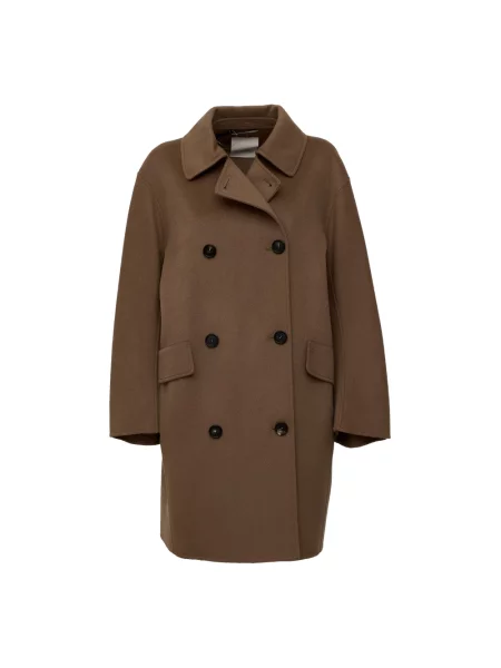Płaszcz Max Mara wełniany brązowy
